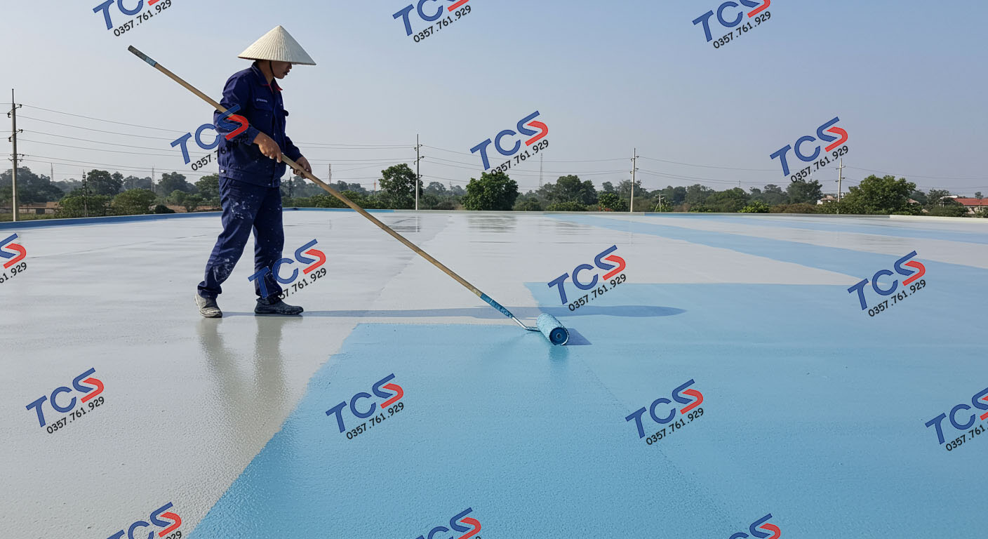 Thi công chống thấm ban công HyperSeal